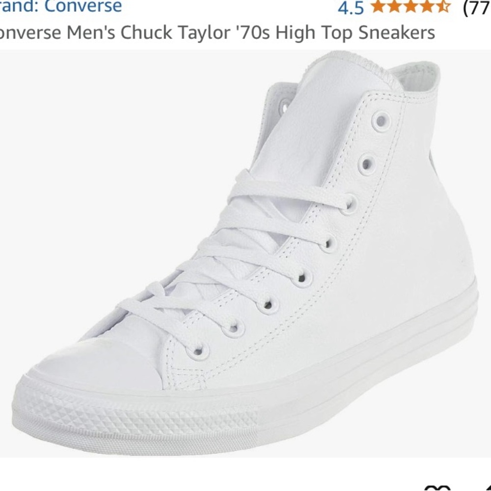 Converse Chuck Taylor '70s High Top Sneakers - White